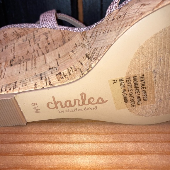 Charles By Charles David La Jolla Wedge Sandal, Size: 8 1/2 - Picture 9 of 9